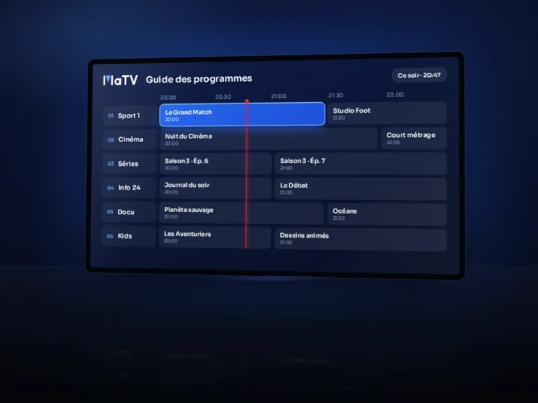 Guide des programmes (EPG)